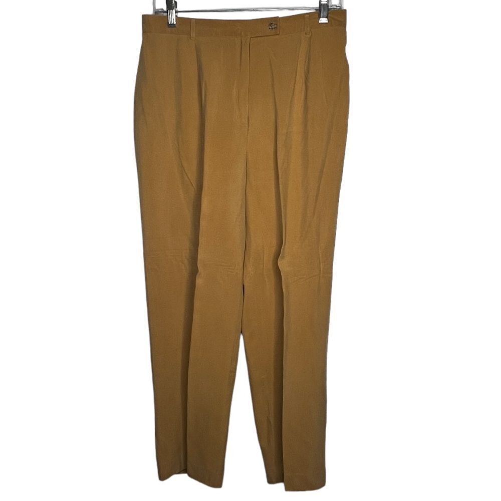 Vintage August Silk Silk Dress Pants